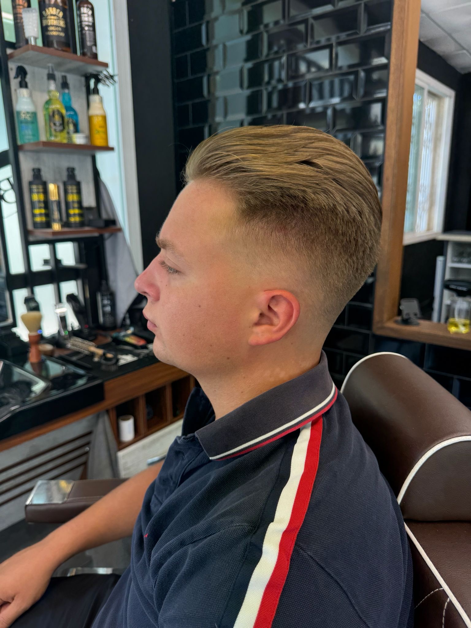 Textured Cut – Barber Island Paguera
